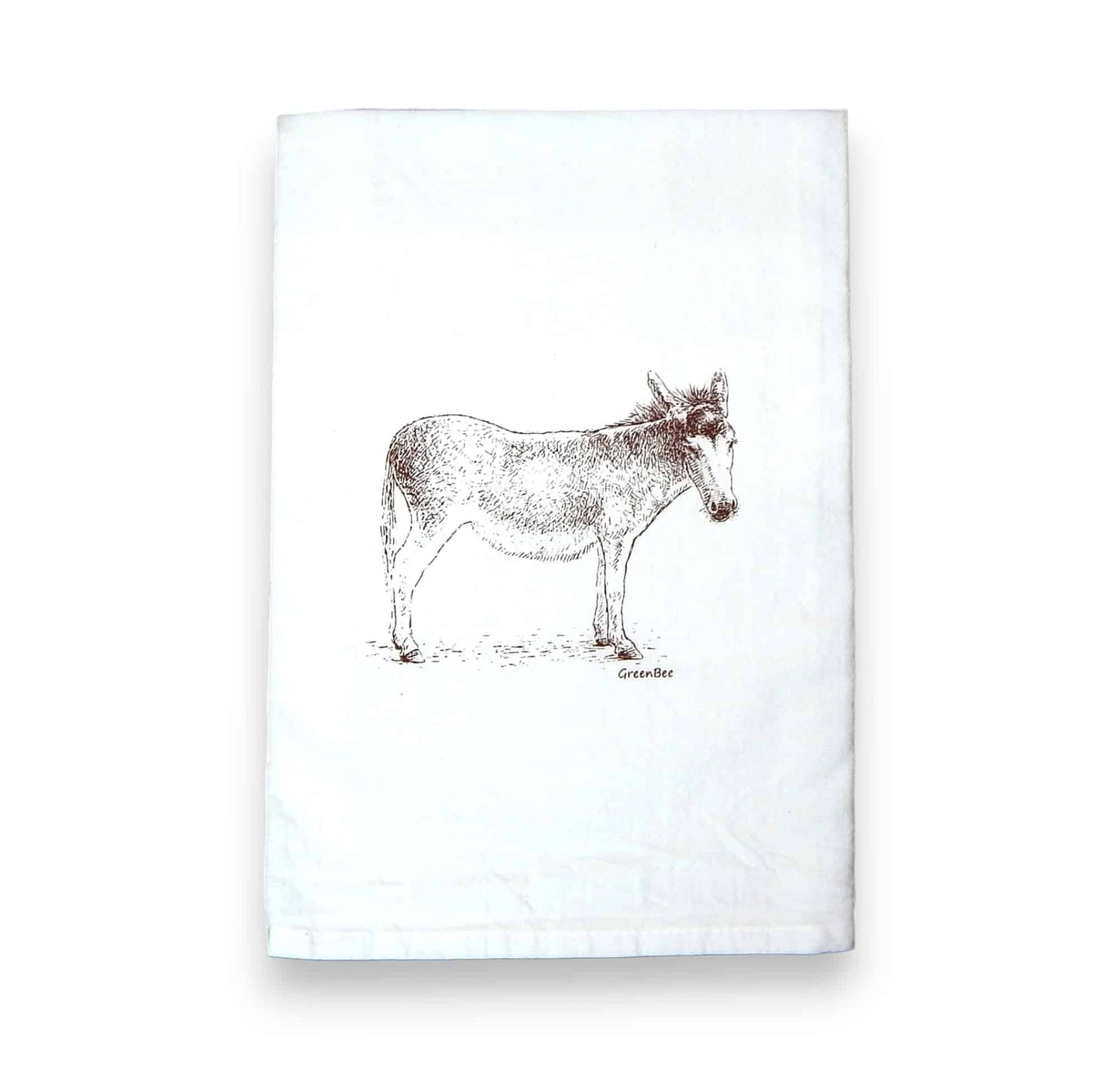 donkey kitchen tea towel