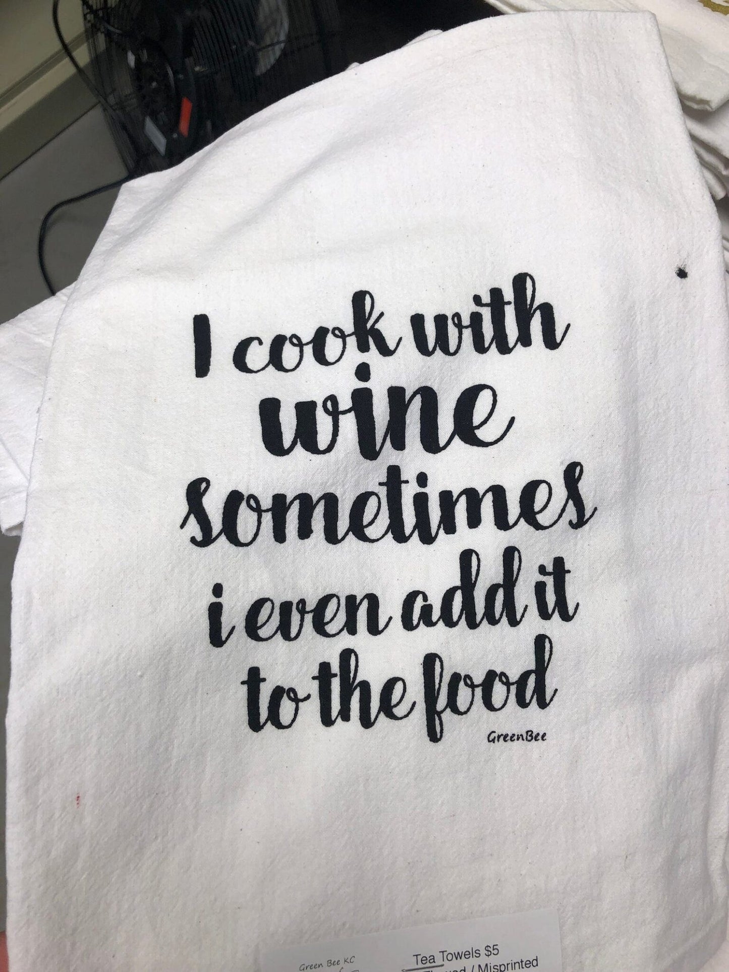 Cooking with wine FLAWED