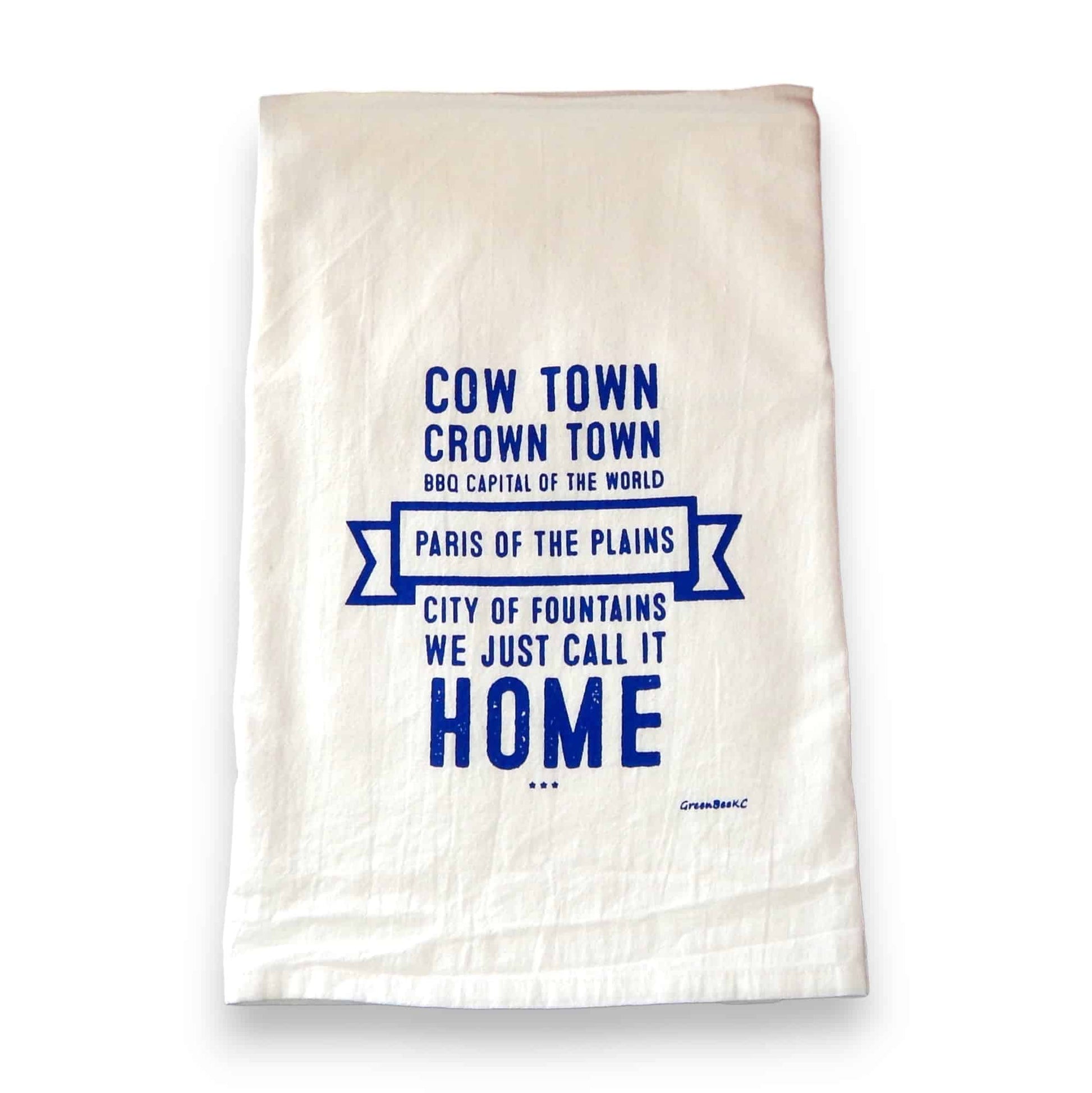 Kansas City kitchen tea towel