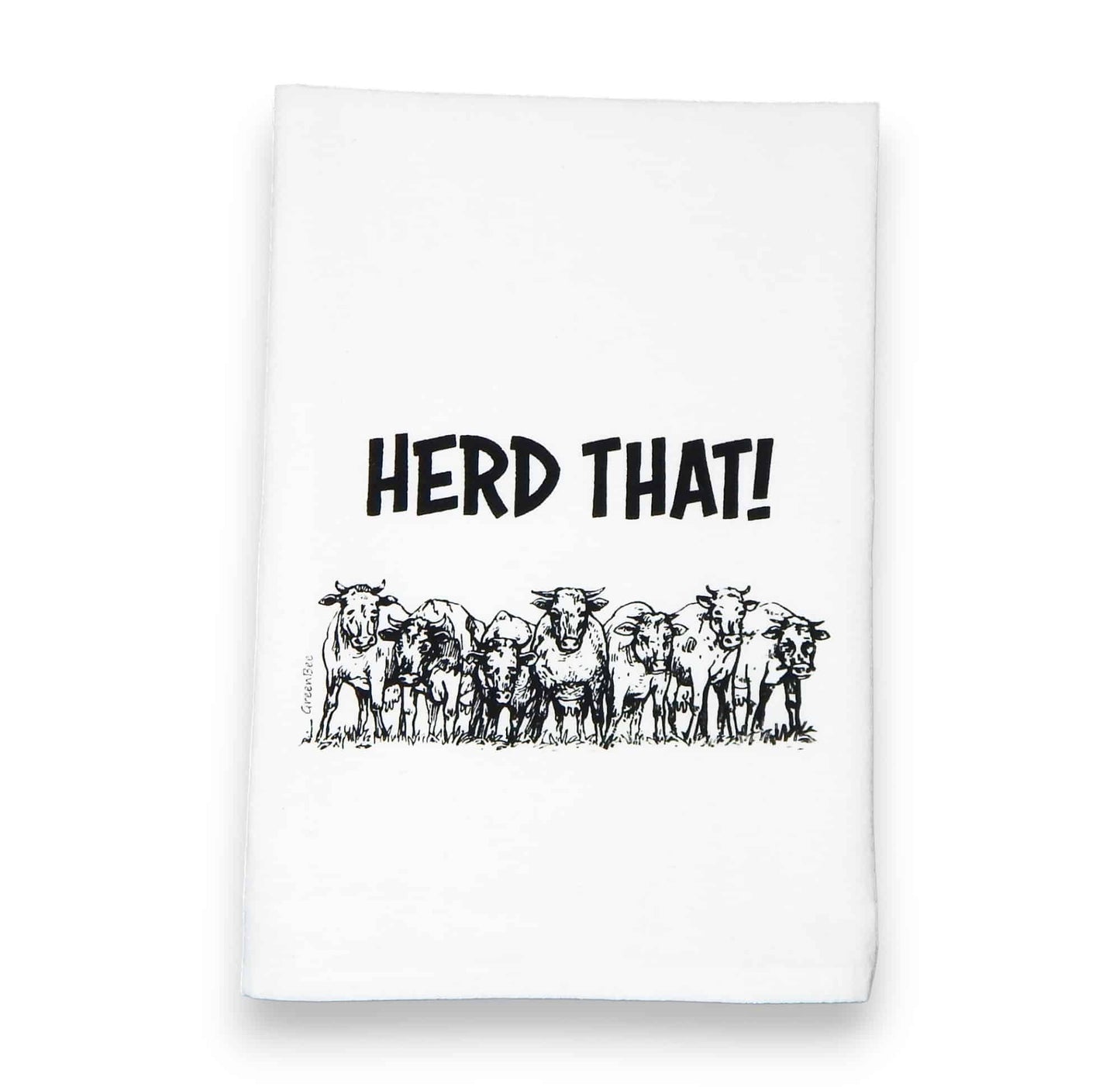 herd that kitchen tea towel