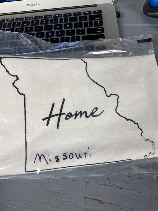 Missouri Home tea Towel