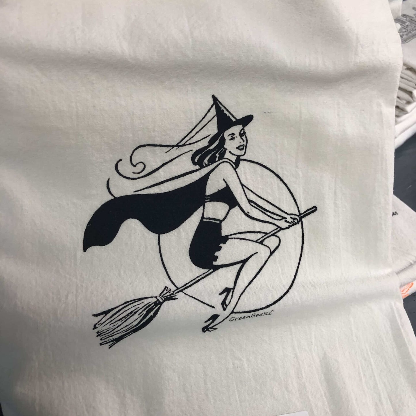 Witch Tea Towel