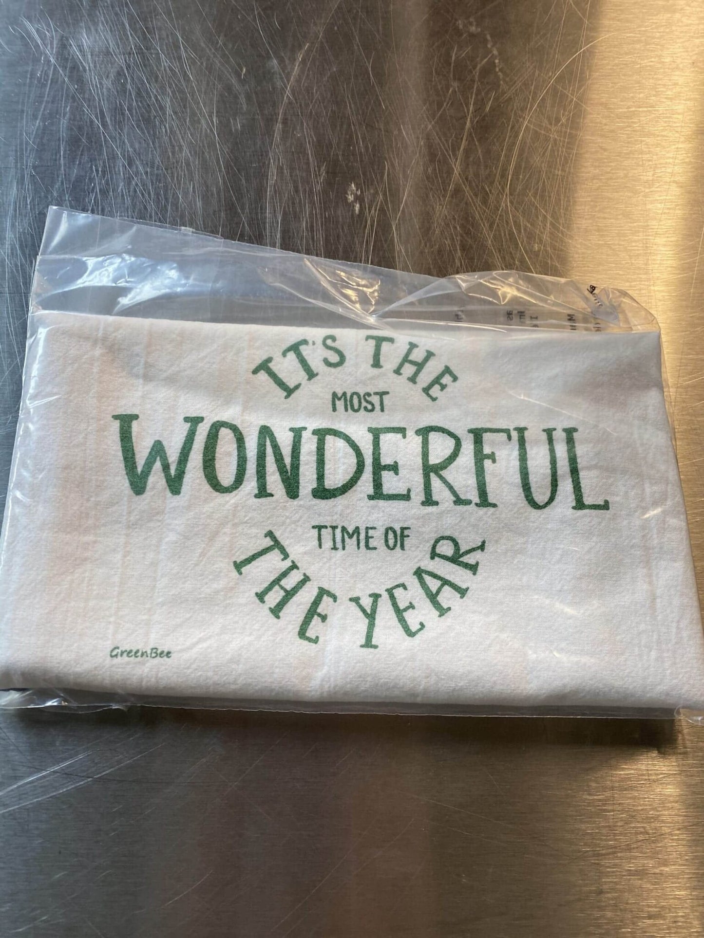 Wonderful Time of Year Tea Towel Seconds Sale