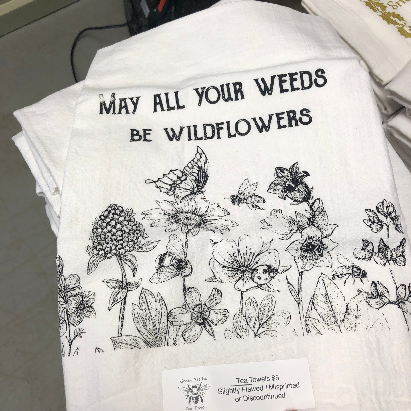 May all your weeds FLAWED