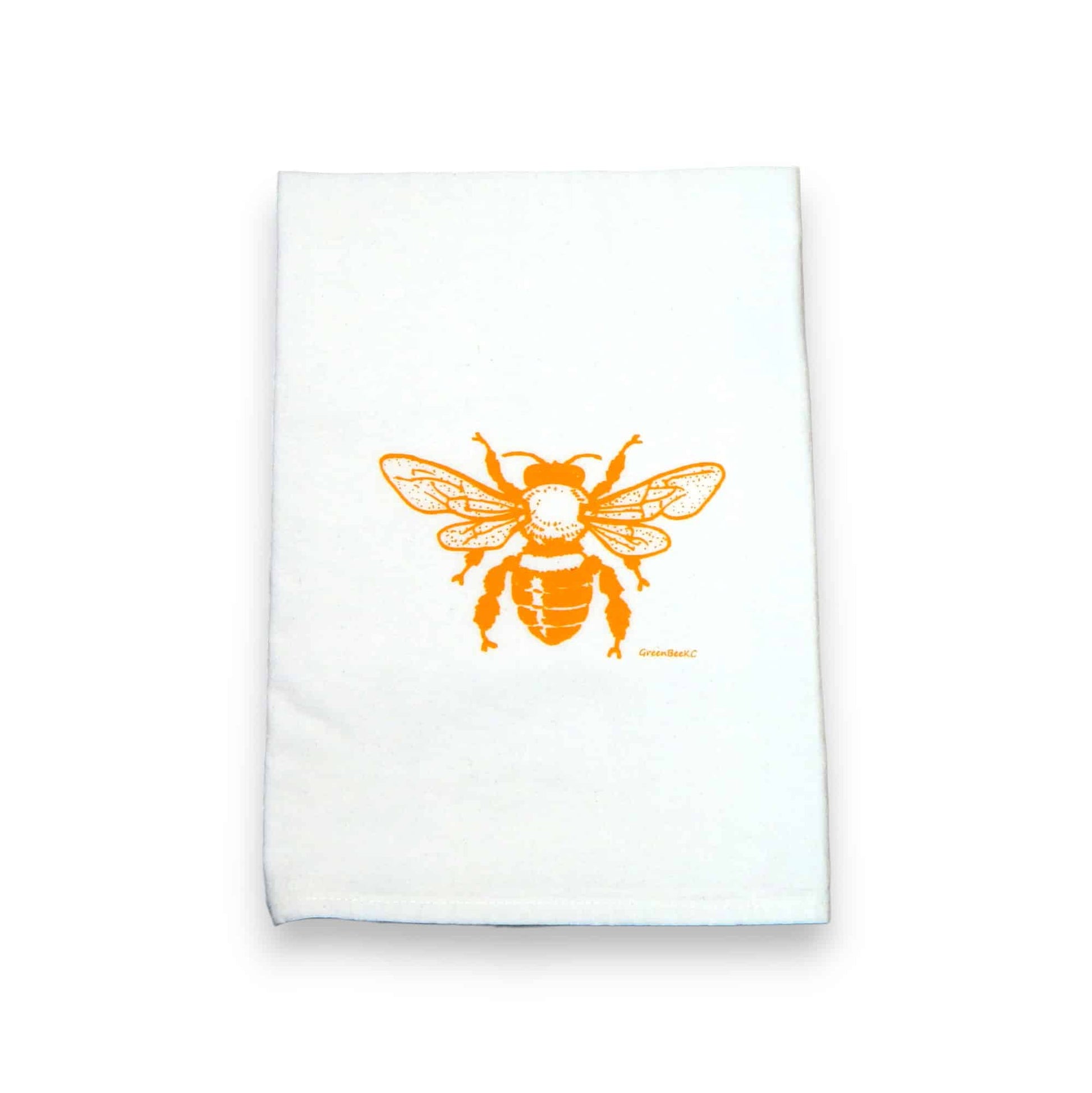 honey bee kitchen tea towel