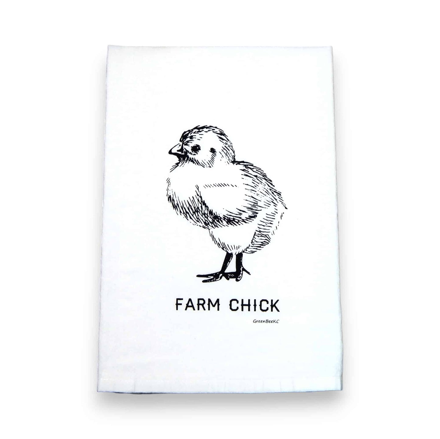 farm chick kitchen tea towel