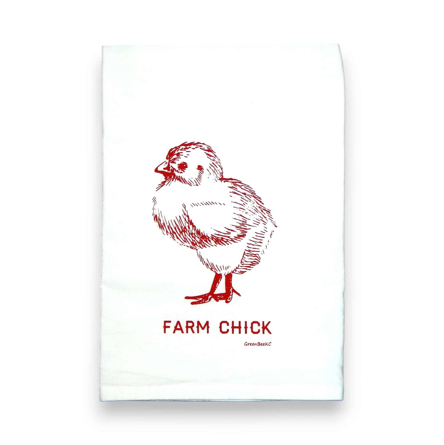 farm chick kitchen tea towel