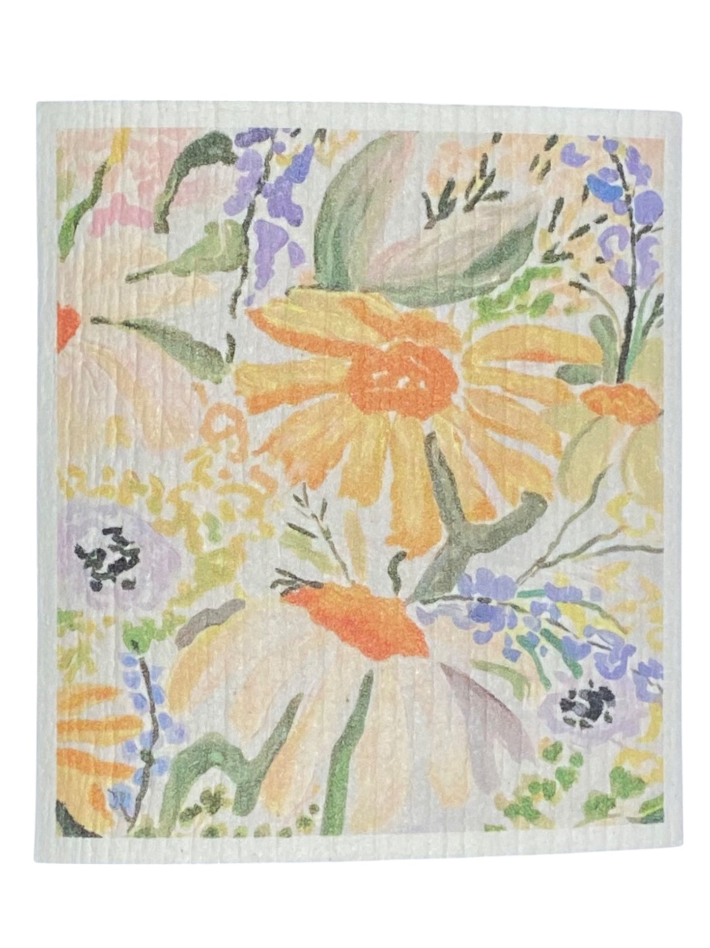 Spring Flowers Towels | Kitchen Cloth | Swedish Dish Cloth