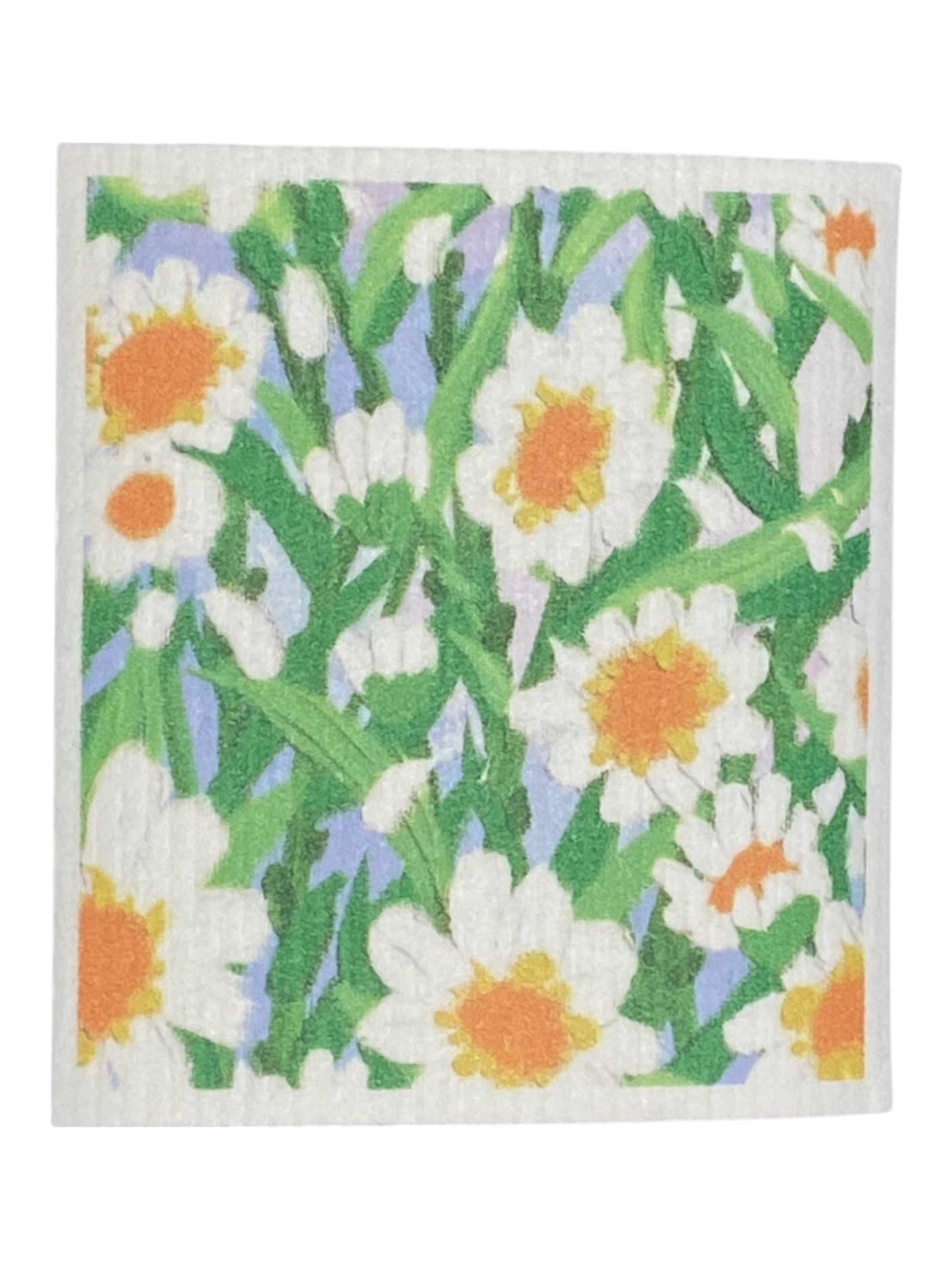 Spring Daisies Towel | Kitchen Cloth | Swedish Dish Cloth