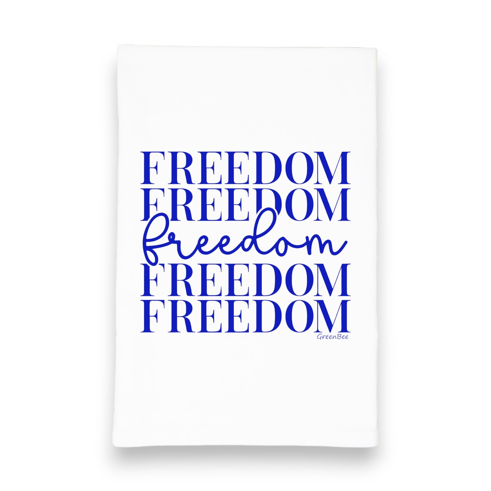 Freedom kitchen tea towel