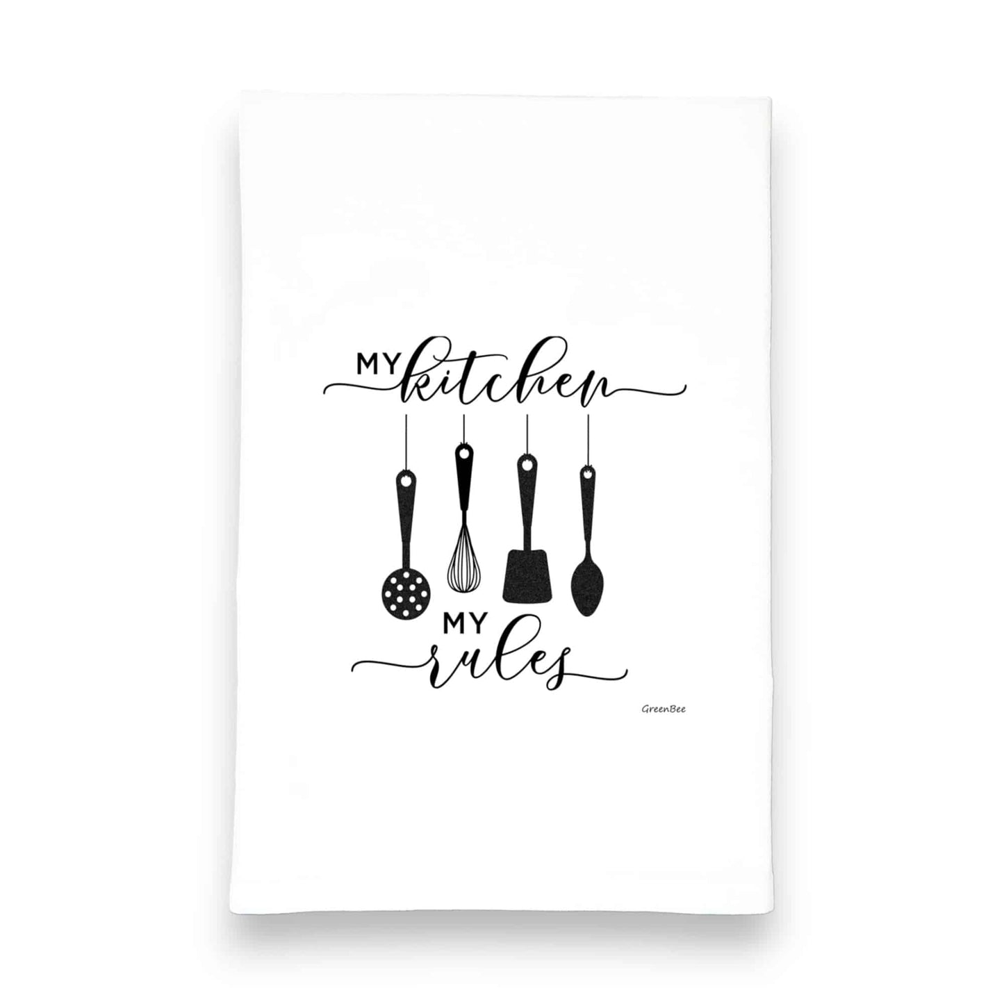 my kitchen my rules kitchen tea towel