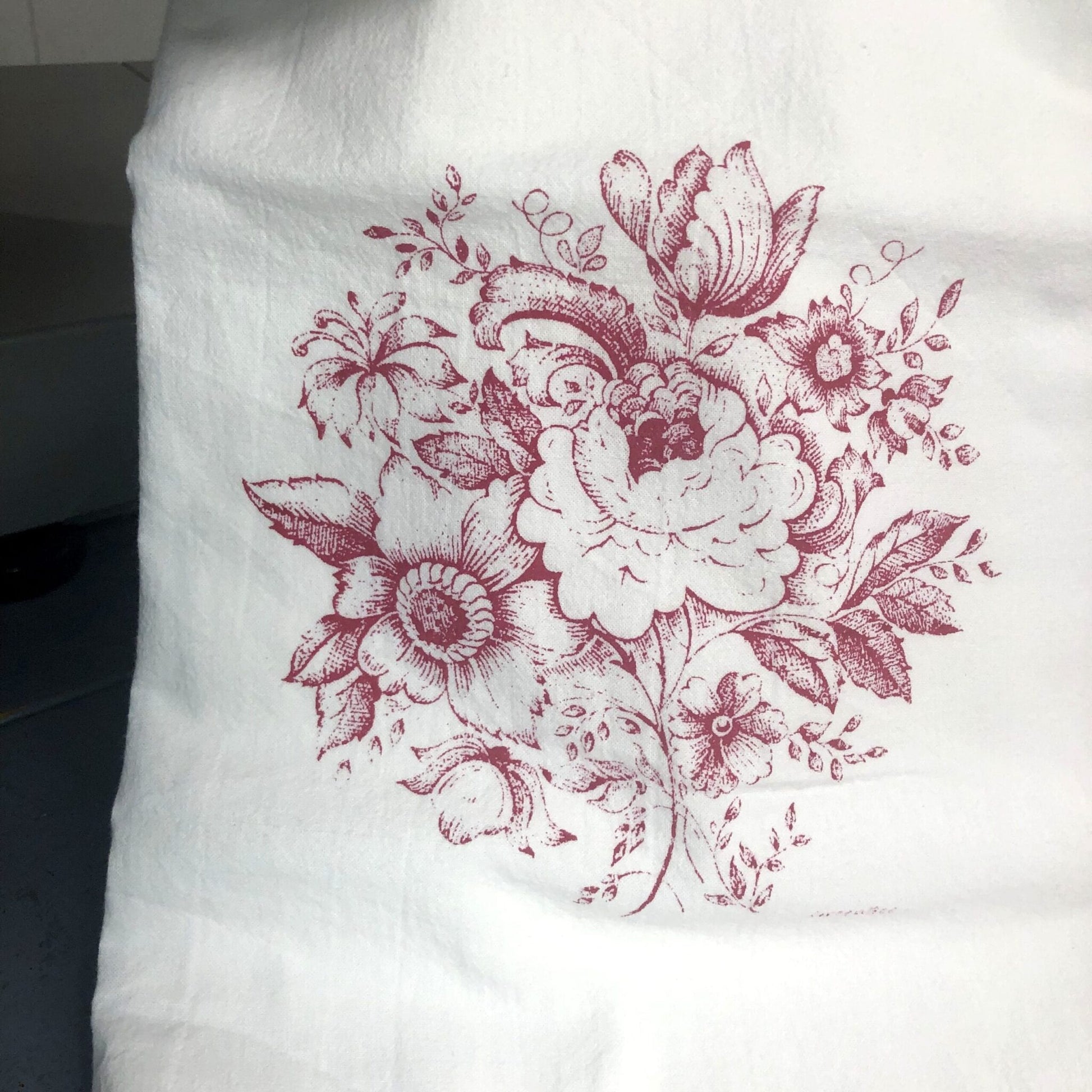 Posey Floral Tea Towel