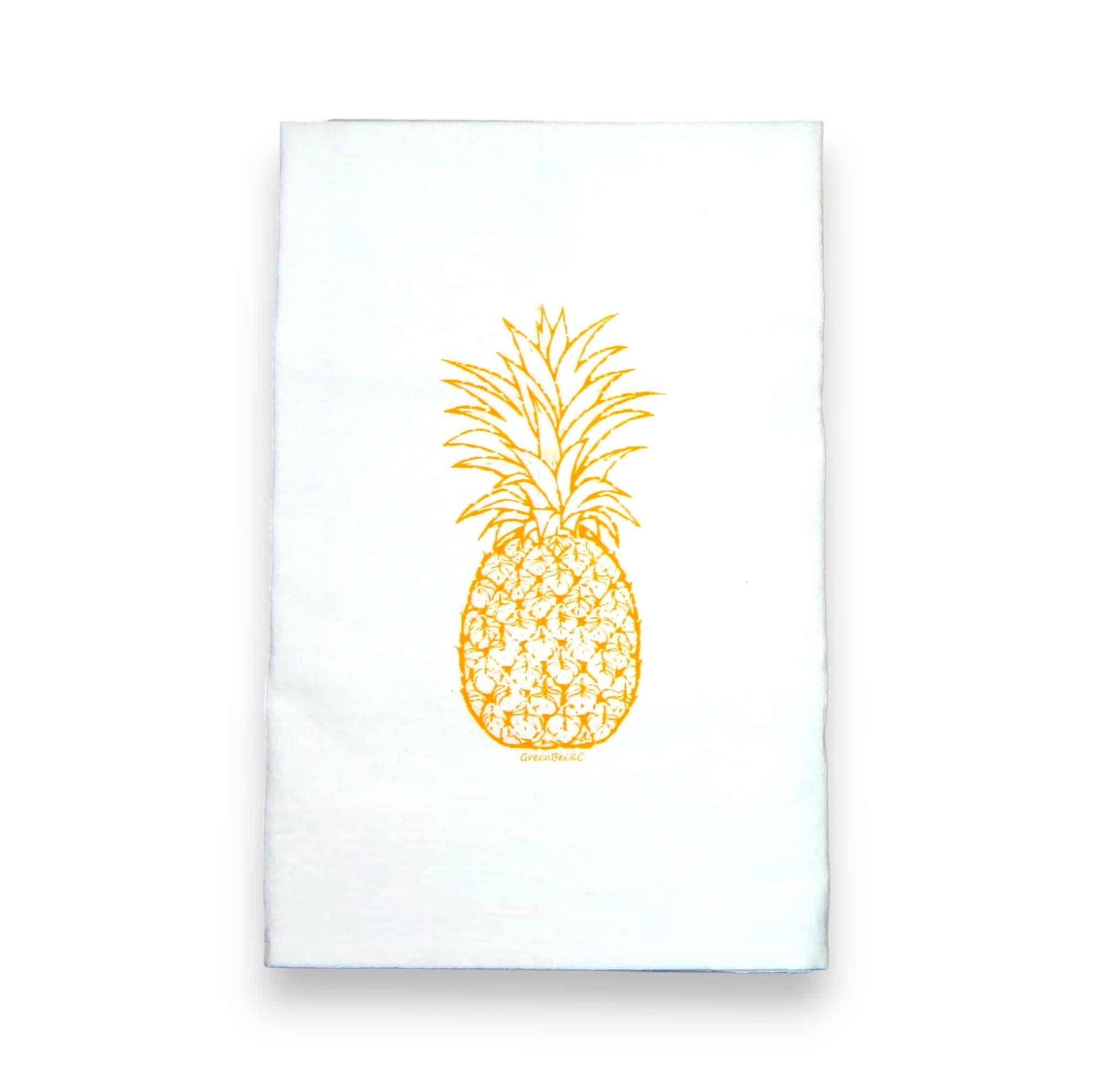 Pineapple kitchen tea towel