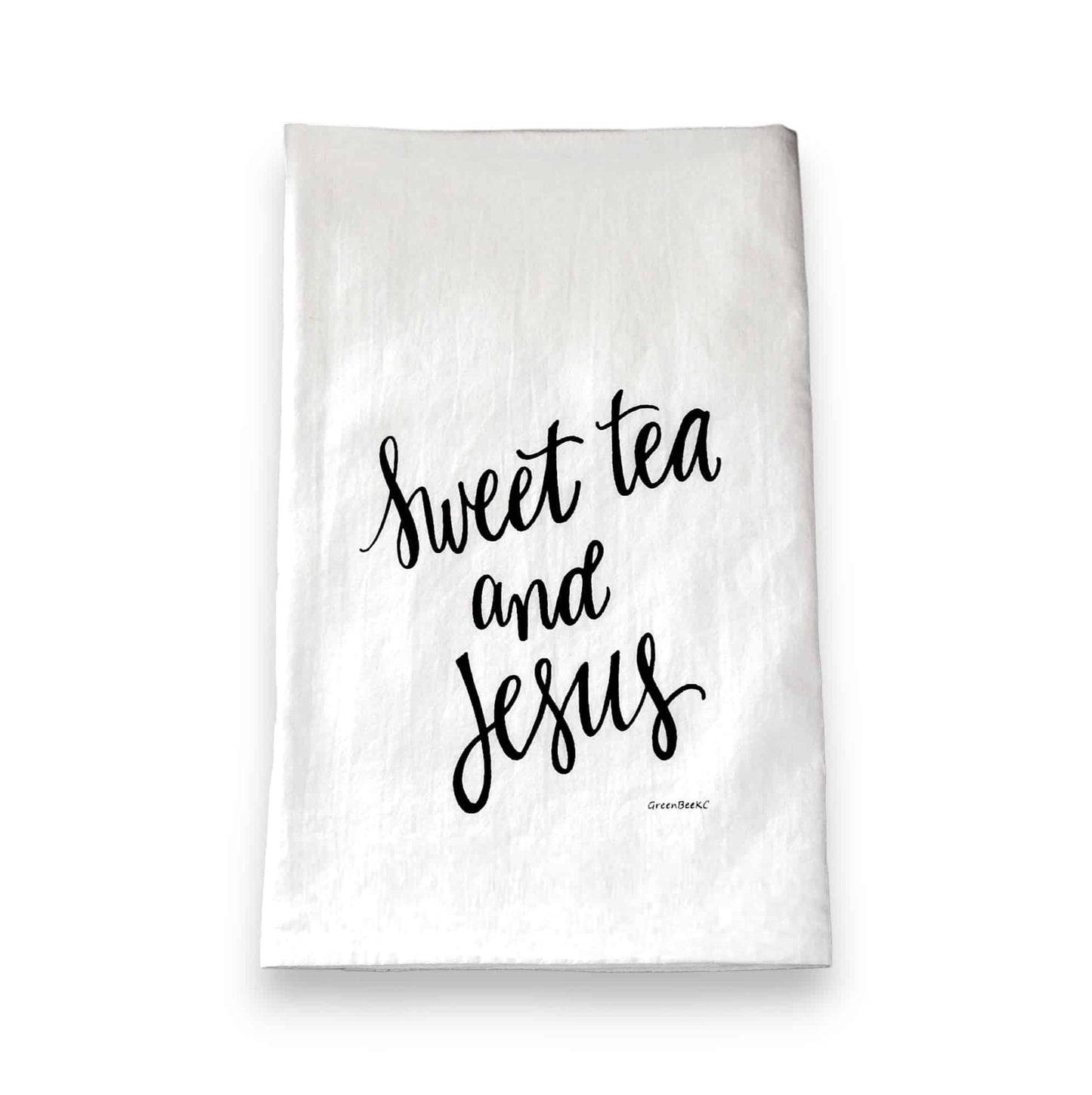 sweet tea Jesus kitchen tea towel