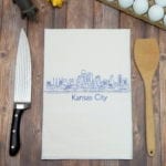 Kansas City Skyline KC-SKY-BL