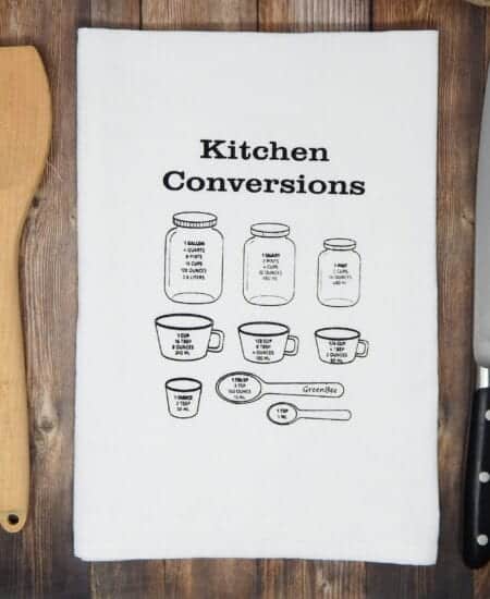 Kitchen Conversions Tea Towel
