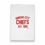 Kansas City chiefs kitchen tea towel