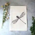 dragonfly insect kitchen tea towels