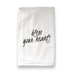 bless your heart kitchen tea towel