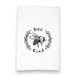 bee kind kitchen tea towel