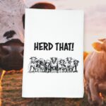 herd that kitchen tea towel