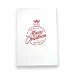 we wish you a merry Christmas and a happy new year kitchen tea towel