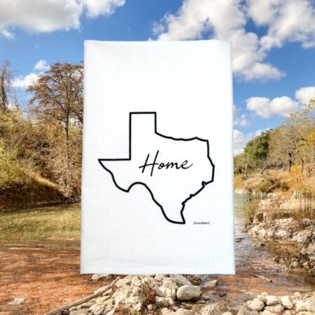 Texas kitchen tea towel