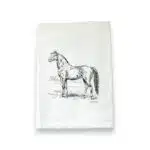 horse kitchen tea towel