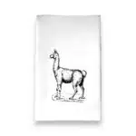 llama kitchen tea towel