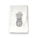 Pineapple kitchen tea towel