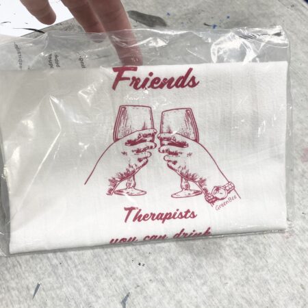 Friends Therapists you can drink kitchen towel